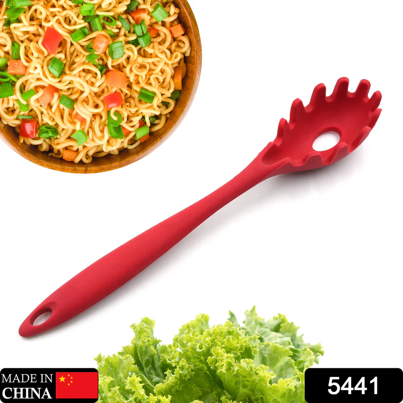 Pasta Fork Silicone Cookware Spaghetti Strainer Server Spoon no Hurt The Pot High Temperature Resistant Nonslip. 
