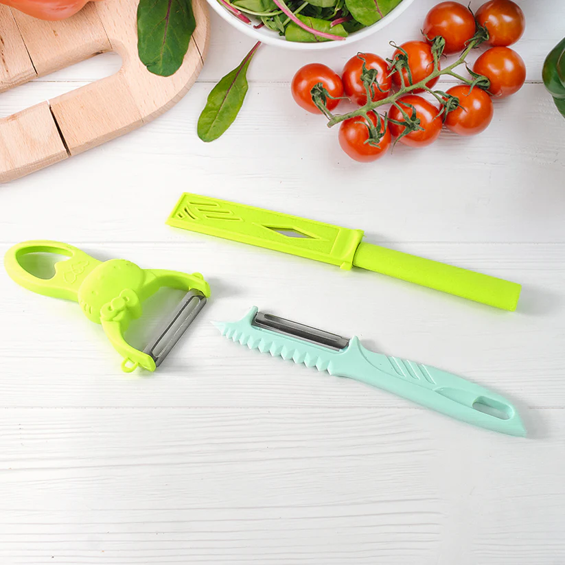 Kitchen Vegetable Peelers (3 Pc Set) 