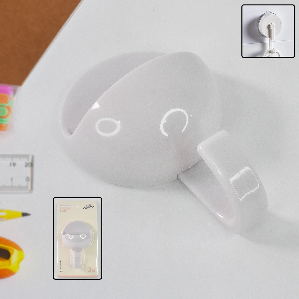 Heavy-Duty Self-Adhesive Wall Hooks – Multipurpose Use