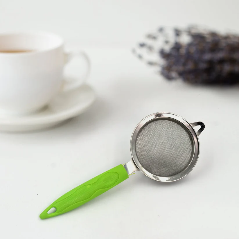 Tea And Coffee Strainer Filter With Stainless Steel Mesh 