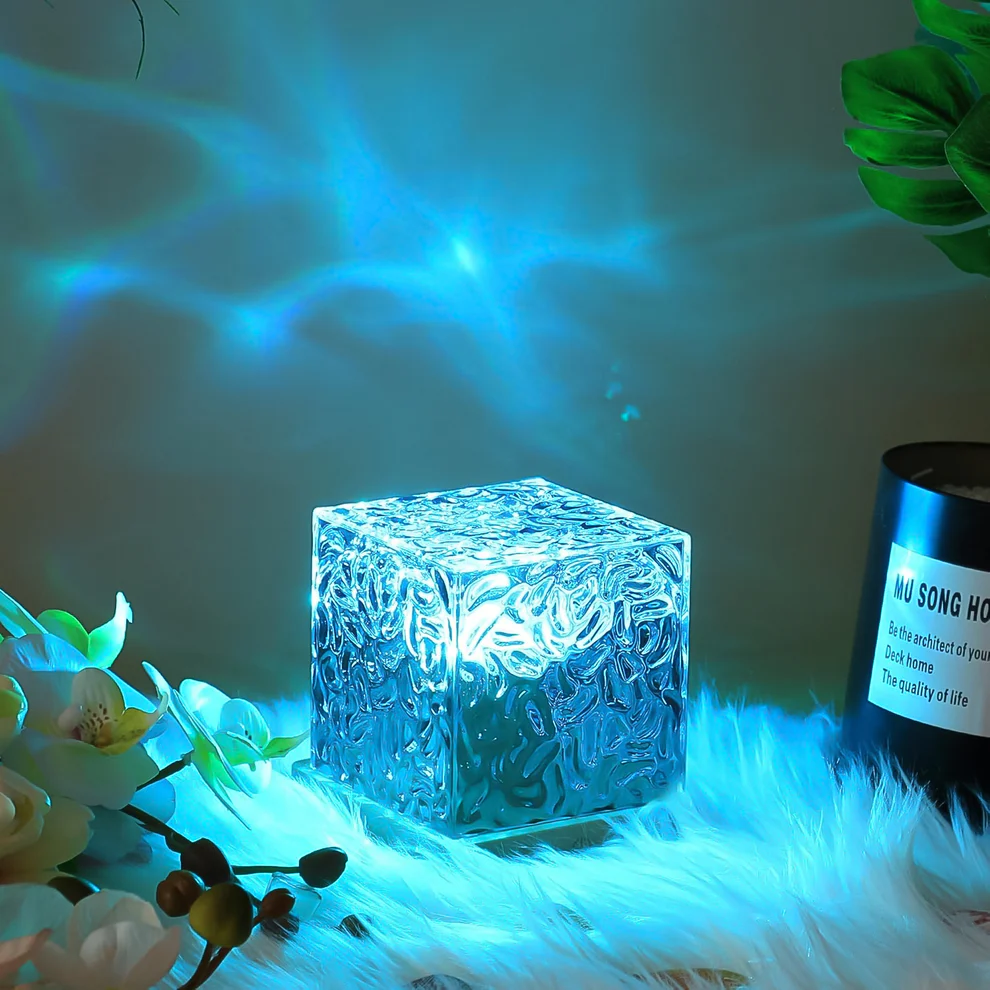Ocean Wave Projector Lamp – 3D LED Night Light