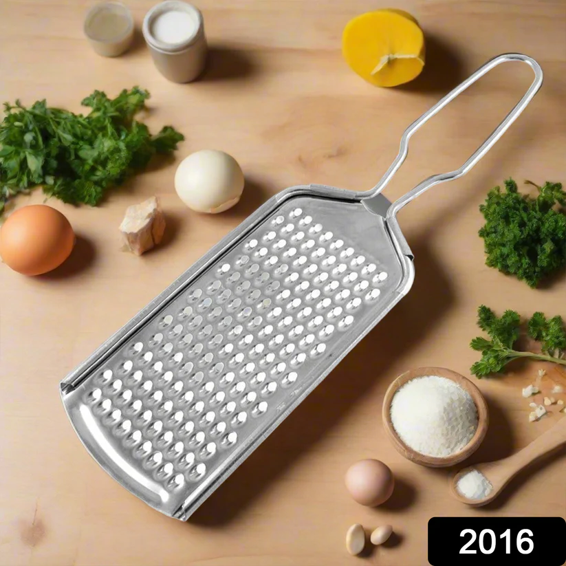 Multi-Purpose Stainless Steel Grater – Nutmeg, Cheese & Citrus