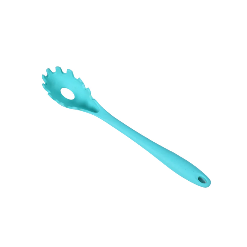 Pasta Fork Utensil - Heat-Resistant Non-Slip Spaghetti Serving Spoon (29cm) 