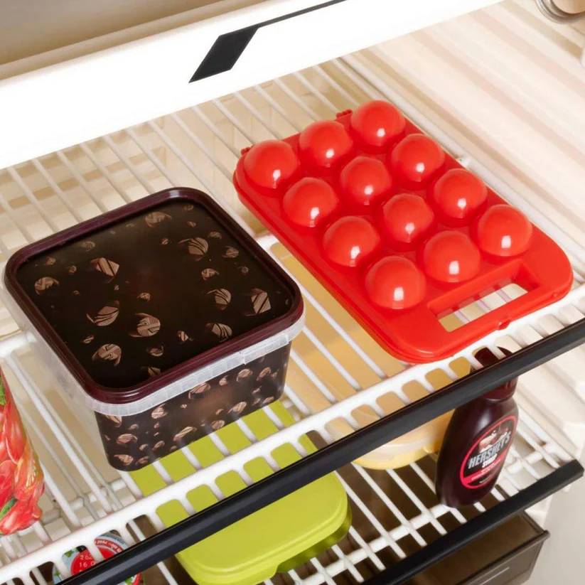 Plastic Egg Carry Tray Holder Carrier Storage Box 