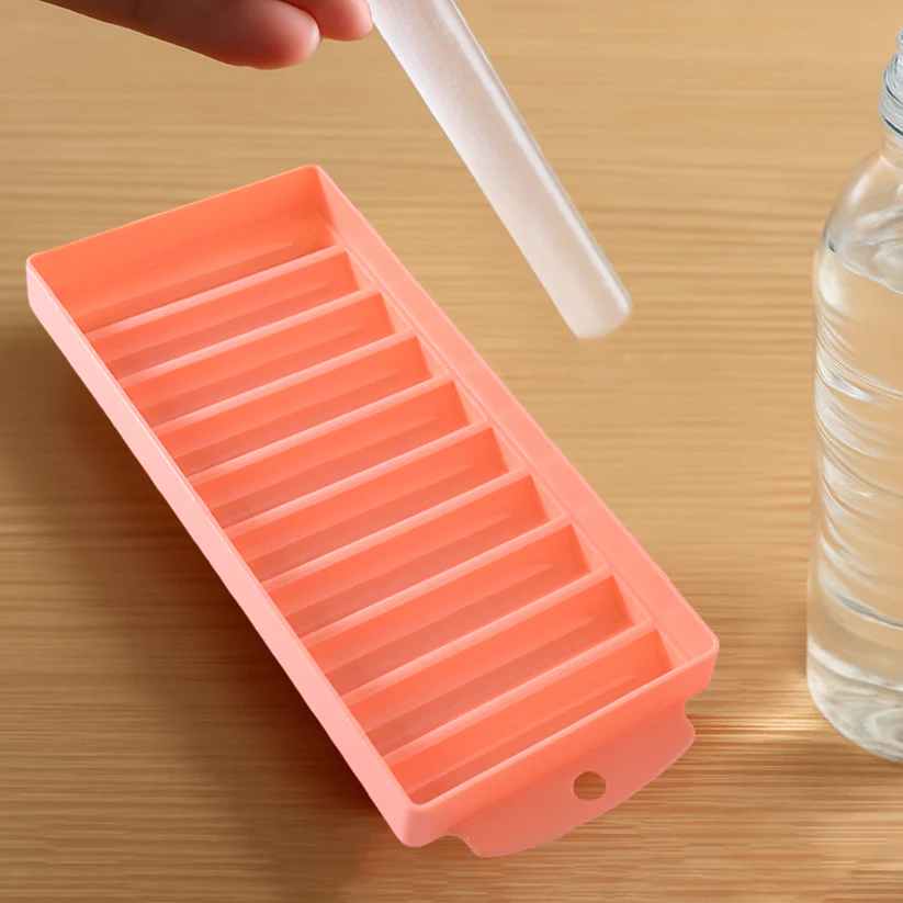 Compact Plastic Ice Stick Tray (1 Pc) 