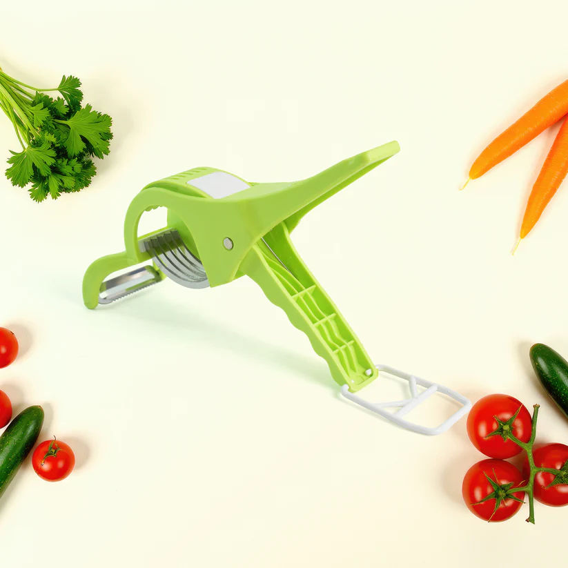 2-in-1 Vegetable Peeler and Slicer Tool 