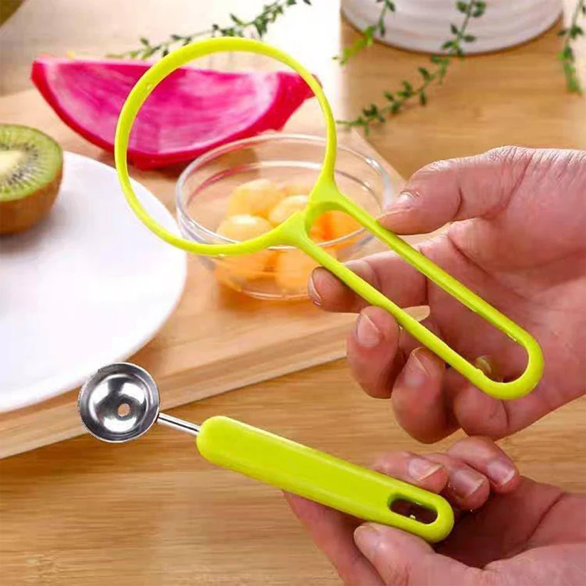 2-in-1 Fruit Peeler & Baller for Avocado & Watermelon (1 Pc, Kitchen) 