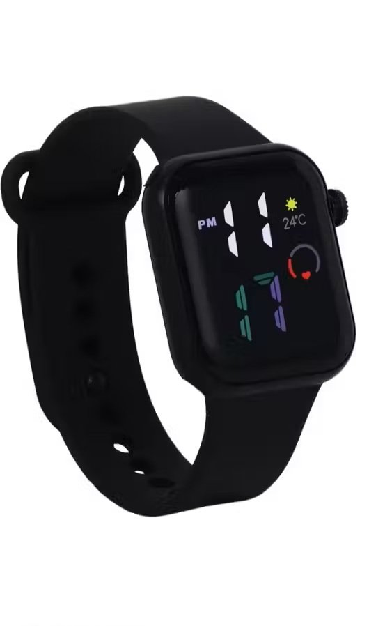 Multi Colour Designer Strap Digital Watch for Unisex 