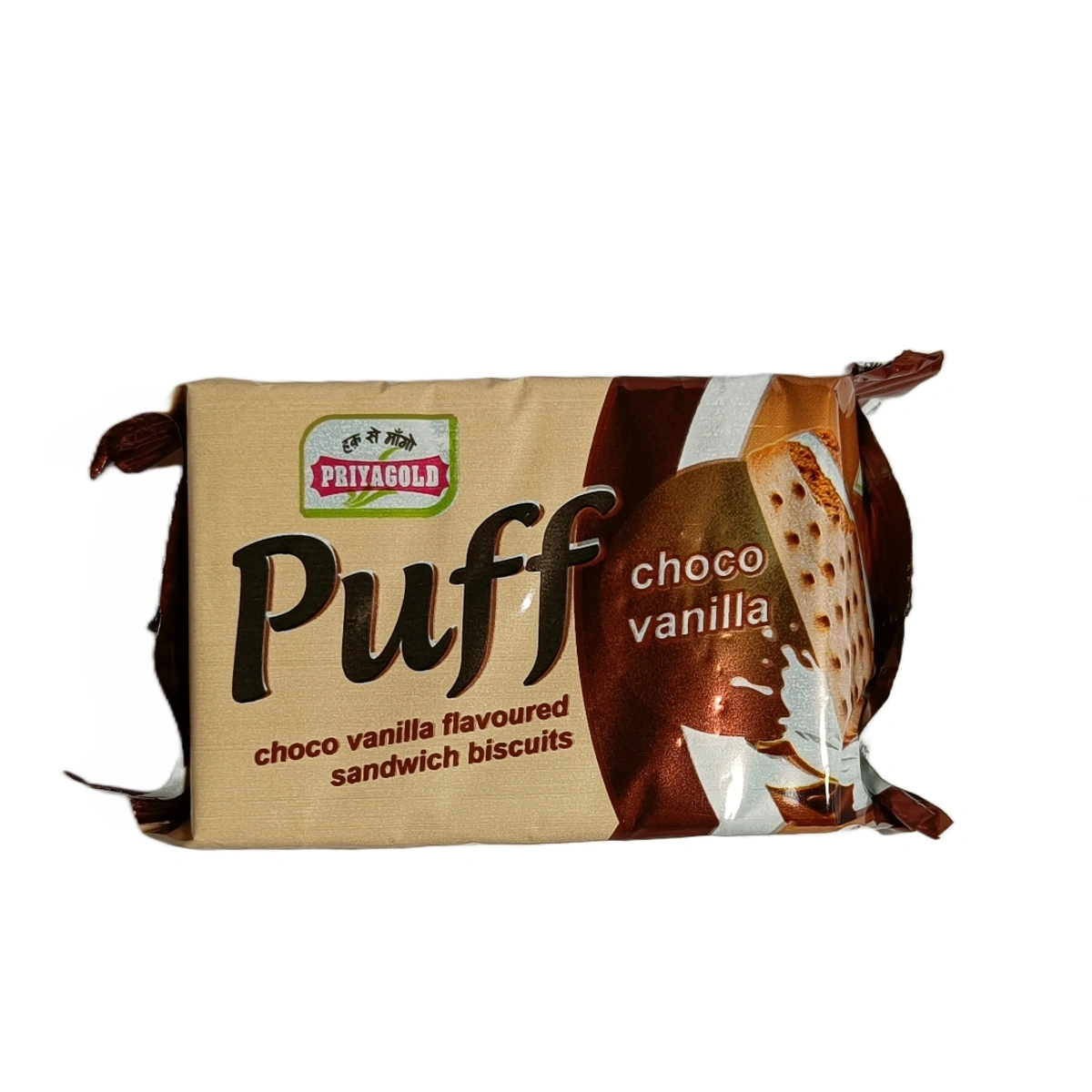 Puff Choco Vanilla Pack Of 10 Wholesale