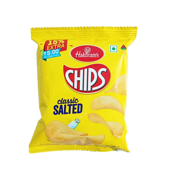 Haldiram's Chips Classic Salted Pack Of 12 Wholesale