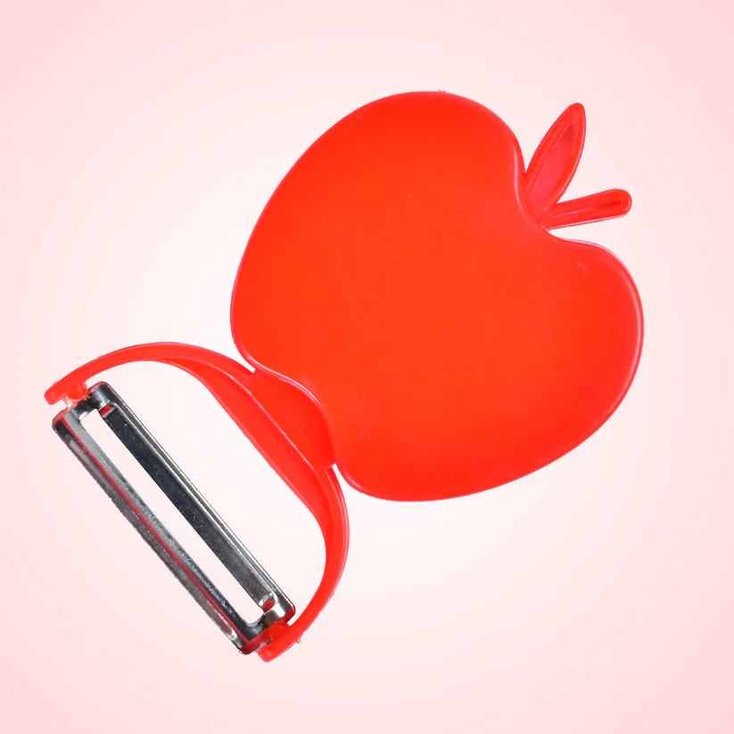 Apple-Shaped Folding Vegetable Peeler