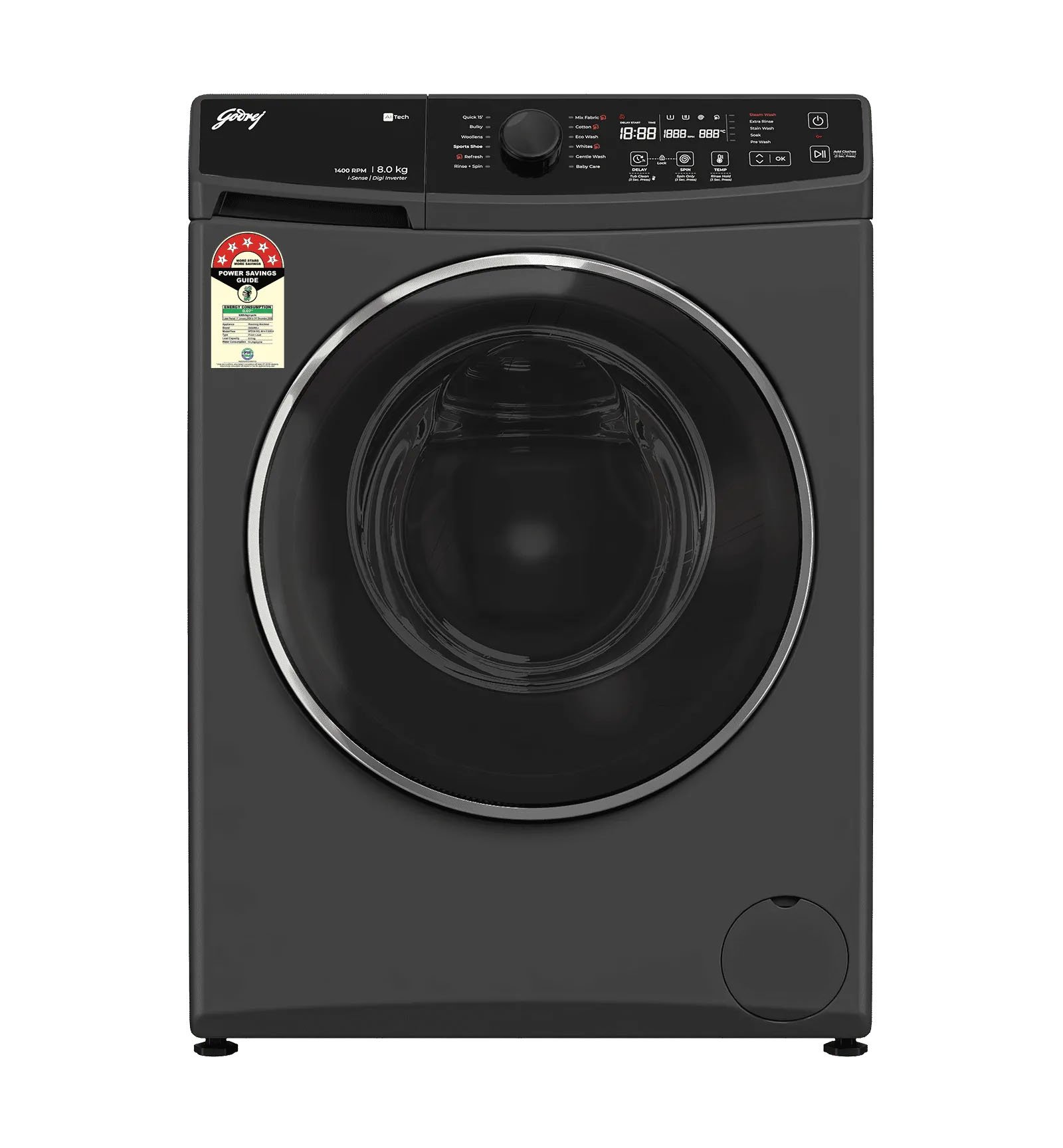 Godrej Fully Automatic Front Load Series 8 Kg