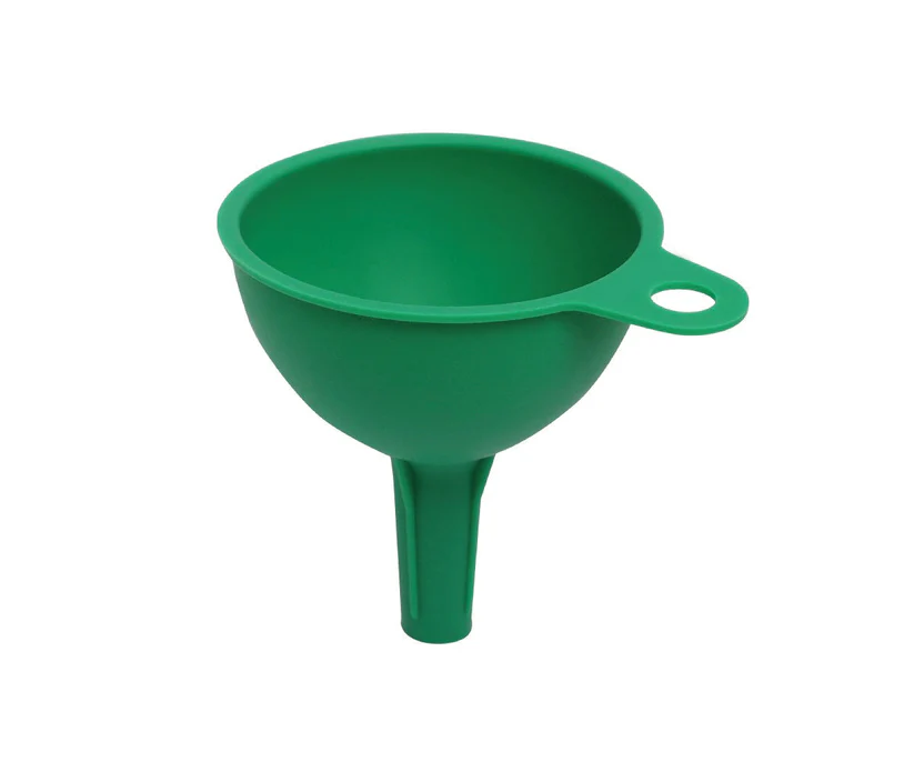 Food-Grade Silicone Funnel: Safe & Easy Transfer for Liquids & Grains (1 Pc) 