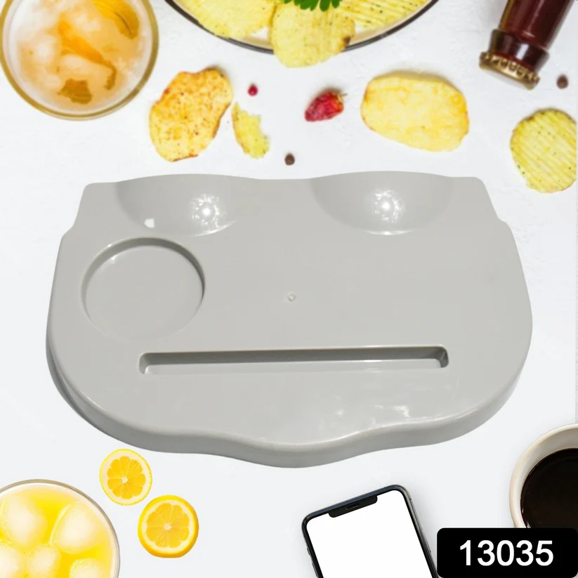 Snack Caddy Tray with a Drink Cup Holder, The Ultimate Movie Night 