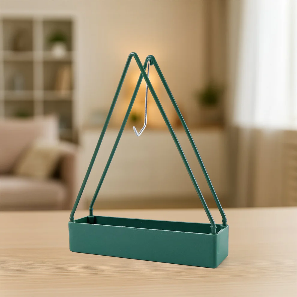 Plastic Mosquito Coil Holder – Heat-Resistant Stand (1 Pc)