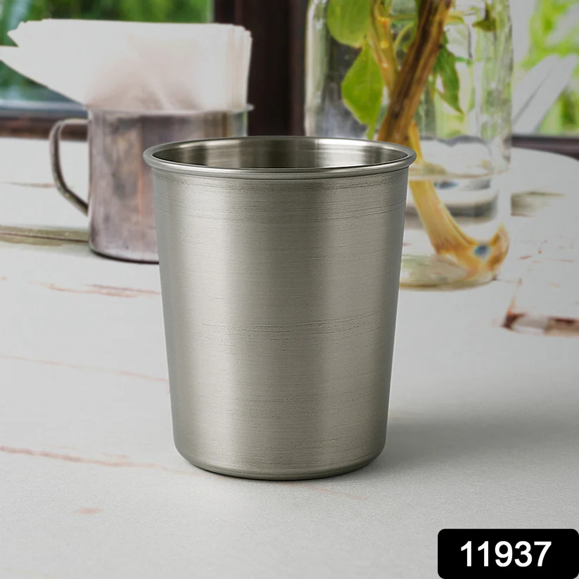 Small Stainless Steel Drinking Glass (1 Pc) 