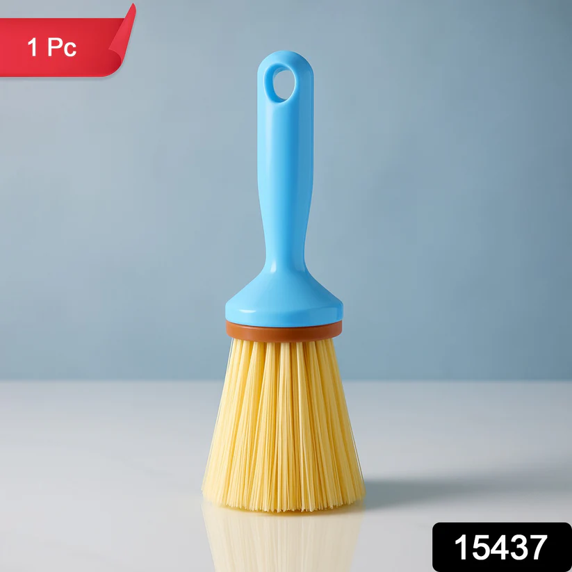 Multi-Purpose Short Handle Plastic Cleaning Brush (1 Pc) 