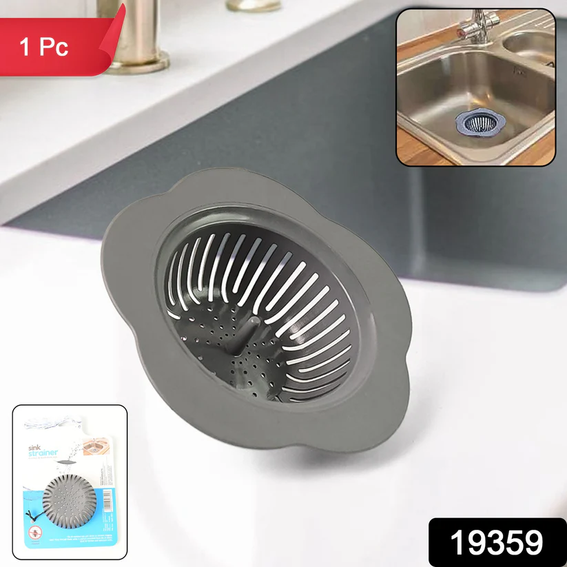  1 Pc Durable Plastic Sink Strainer (1 Pc) 