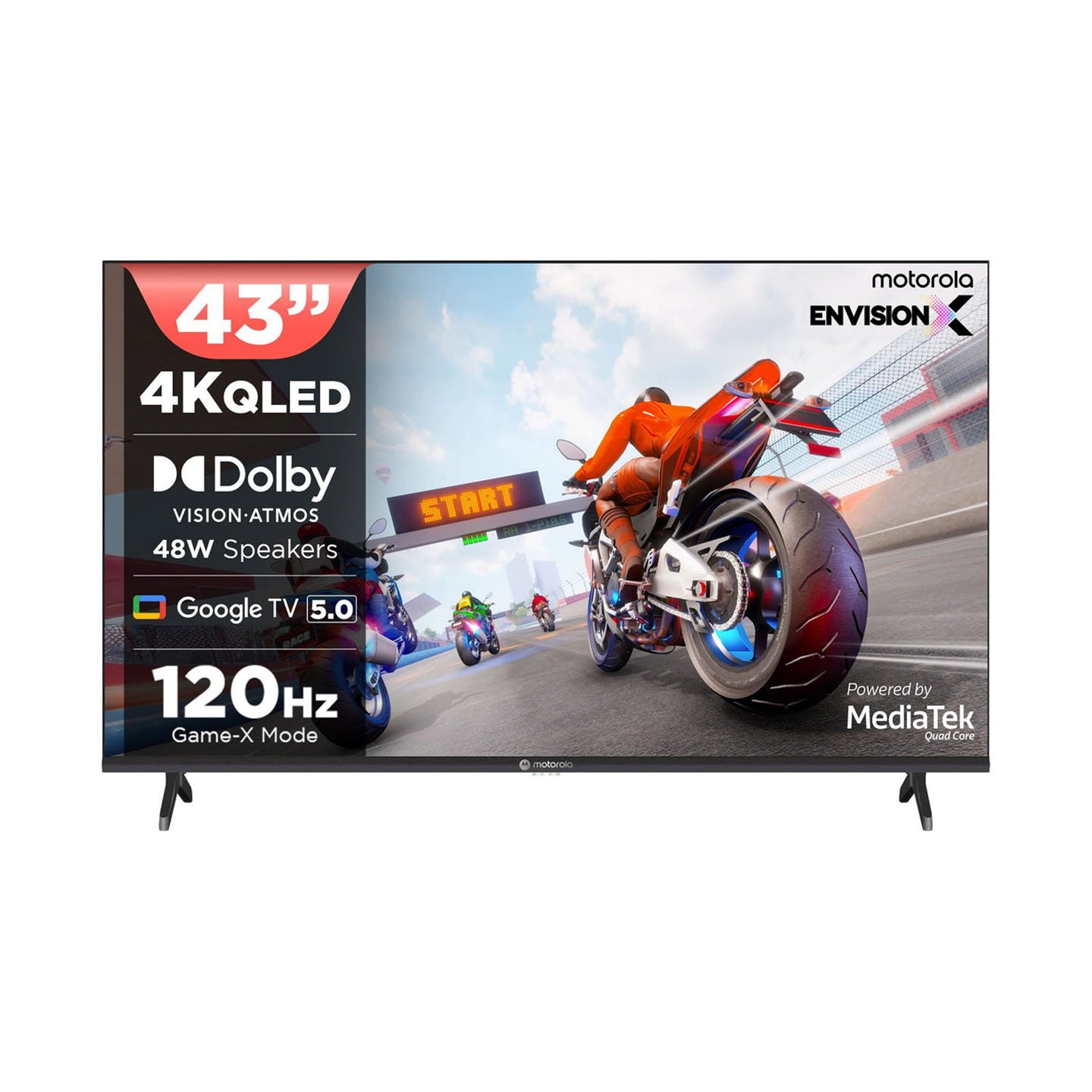 Motorola 43″ QLED Full HD Series 