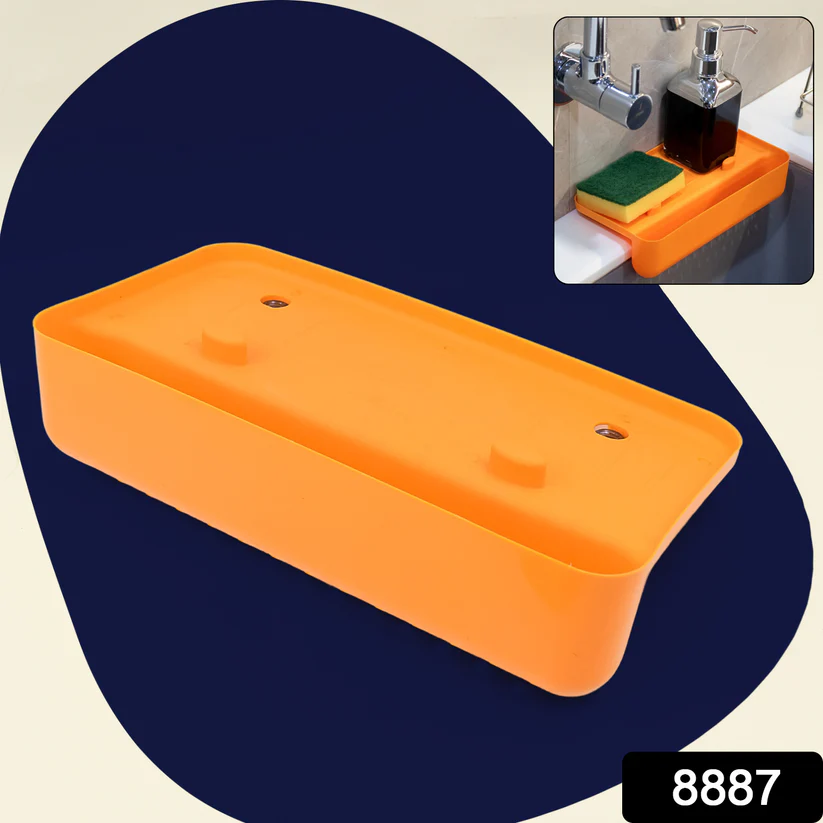 Multi-Functional Sink Drainer Shelf – Colander Strainer Basket (1 Pc)