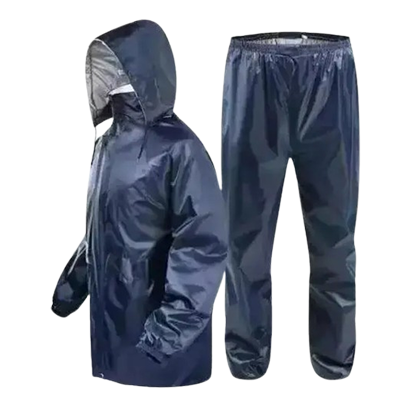 Waterproof Rain Suit Set – Lightweight, Windproof, and Packable Rain Gear for Outdoor Use