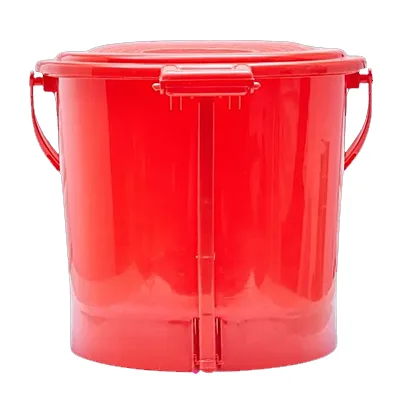 Plastic Pedal Dustbin Trash Can  Garbage Waste Bin 7 L
