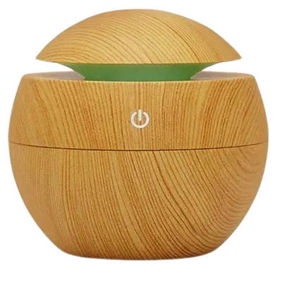 Wooden Aroma Diffuser Humidifier Cool Mist Air Diffuser Purifier for Bedroom Portable Room Air Purifier