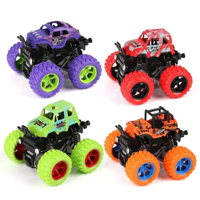 Toyshine Push & Go Monster Truck Toy Vehicle