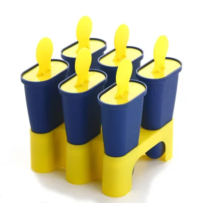  Yellow Plastic Ice Cube Tray