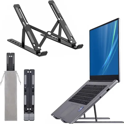 Laptop Riser Stand Made with Aluminum Alloy