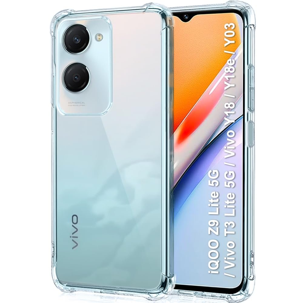 iQOO Z9 Lite / Vivo T3 Lite 5G / Vivo Y18 / Y18e / Y03 / Y28s / Y37 Premium Back Cover Case
