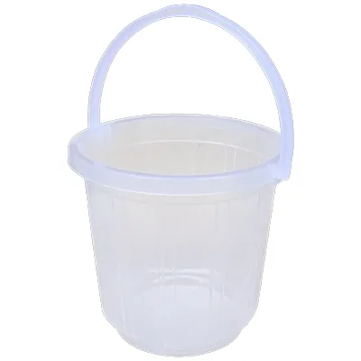 Bucket With Plastic Handle