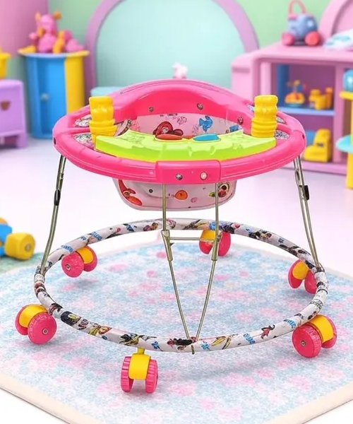 Baby Walker Round Base with Music