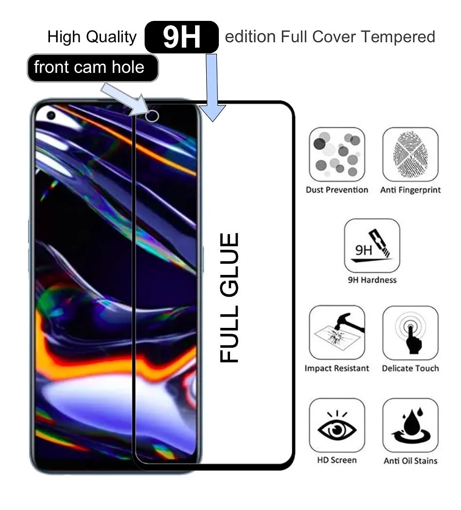 Realme 7 Premium Tempered Glass Screen