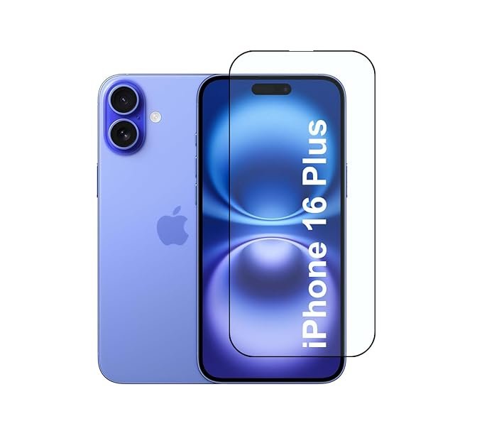 iPhone 16 Plus Premium Tempered Glass Screen