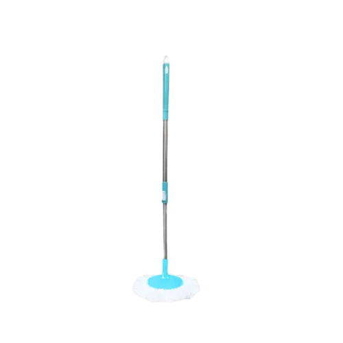 Eco Spin Mop-Rod Stick, Mop Head And 1 Refill - Wet & Dry 360 Mops Pocha Mop Rod, For Home/Floor/Surface/ Cleaning