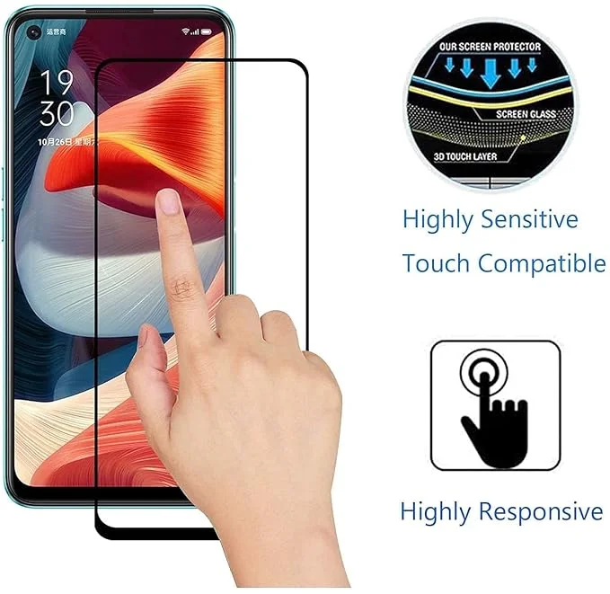  Oppo A74 4G Premium Tempered Glass Screen