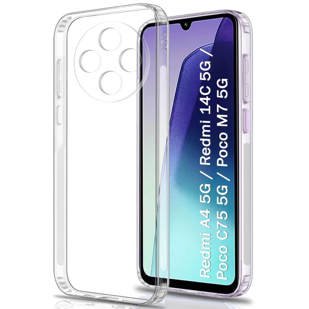 Mi Redmi A4 5G / Redmi 14C 5G / Poco C75 5G / Poco M7 5G Back cover case