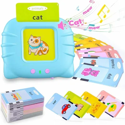 Rechargeable Educational Learning Talking Flash Cards 