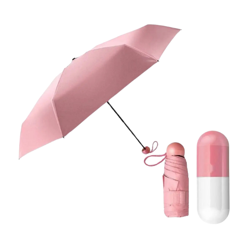 Mini Travel  Umbrella (Multicolor)