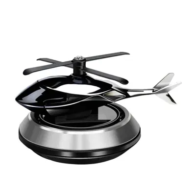 Silver Car  Solar Power Helicopter Perfume