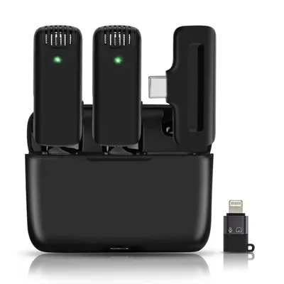  Wireless Mic for Video Recording, YouTube, Facebook, Live Stream – Camera Microphone