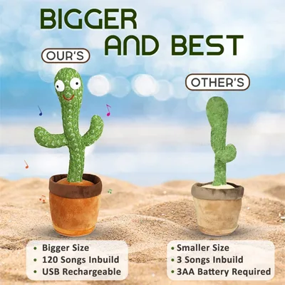 Dancing Cactus Toy for Kids